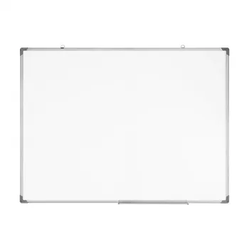 LOGILINK Dry Erase Biela tabuľa na stenu 120x90 cm Magnetická oceľová tabuľa s hliníkovým rámom