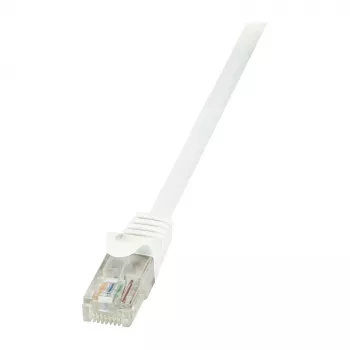 LogiLink EconLine Cat.6 U/UTP patch kábel, RJ45, 1,5 m, biely