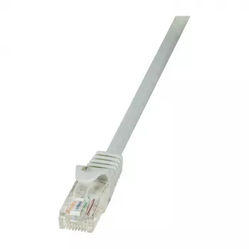 LogiLink EconLine Cat.6 U/UTP patch kábel, RJ45, sivý, 15 m