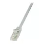 LogiLink EconLine Cat.6 U/UTP patch kábel, RJ45, sivý, 15 m