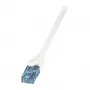 LogiLink EconLine Cat.6A U/UTP patch kábel, RJ45, biely, 1,5 m