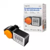 LogiLink Merač spotreby energie do exteriéru, LCD displej, čierna/oranžová