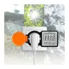 LogiLink Merač spotreby energie do exteriéru, LCD displej, čierna/oranžová