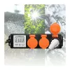 LogiLink Merač spotreby energie do exteriéru s 3 zásuvkami