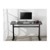 LogiLink EO0027 výškovo nastaviteľný stôl s doskou, 140 × 60 cm, čierny