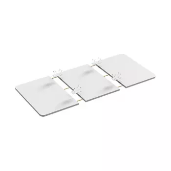 LOGILINK EO0038 doska stola, 3-dielna, 1200x600mm, biela