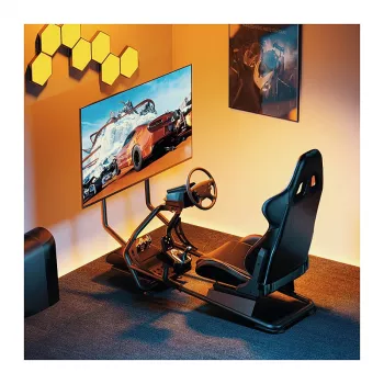 LOGILINK EO0065 kokpit pretekárskeho simulátora s držiakom na monitor