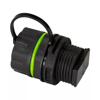 LOGILINK FA05SD1 Vonkajší optický duplex SC konektor s krytkou proti prachu – multimode OM3/OM4, aqua (balenie 10 ks)
