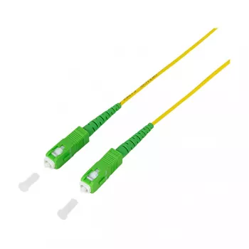 LogiLink optický patch kábel – simplex, OS2 SM G.657.A2, SC/APC na SC/APC, 1 m, žltý