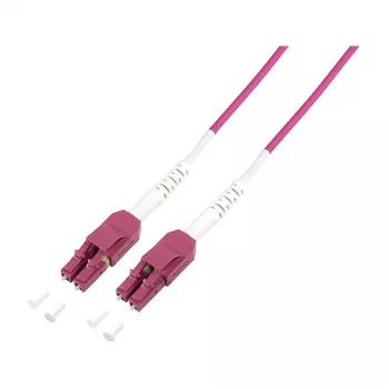 Logilink Fiber Uniboot patch kábel OM4 LC-LC 2,0m aqua