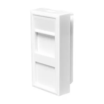 LOGILINK French Faceplate modulárna vložka 22,5x45 mm, biela