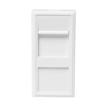 LOGILINK French Faceplate modulárna vložka 22,5x45 mm, biela