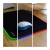 LOGILINK ID0183 herná podložka pod myš s RGB LED, 350x260mm, 3mm mäkká, čierna