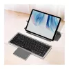 LOGILINK ID0214 bezdrôtová klávesnica s touchpadom, Bluetooth 5.1, 3-kanálová, sivá