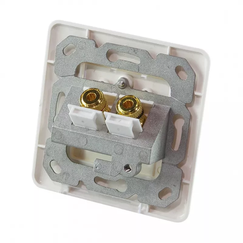 LogiLink keystone modul so zásuvkou a maticou, čierny