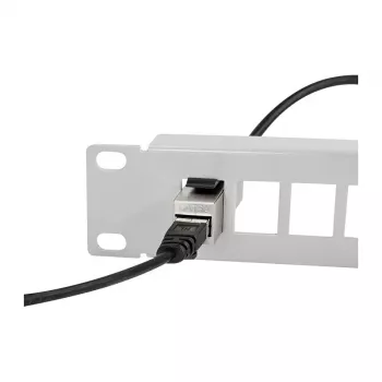 LOGILINK keystone spojka Cat.5e STP, 2xRJ45, kov, tienená