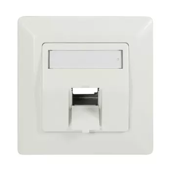 LogiLink Keystone kryt 45° pre 1 modul, čistá biely