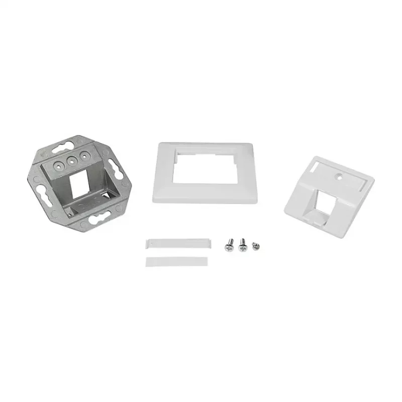 LogiLink Keystone kryt 45° pre 1 modul, signálna biely