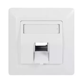 LogiLink Keystone kryt 45° pre 1 modul, signálna biely