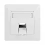 LogiLink Keystone kryt 45° pre 1 modul, signálna biely