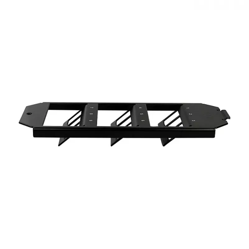 Logilink Keystone podlahová vložka pre 3 x 3 Keystone moduly, čierna