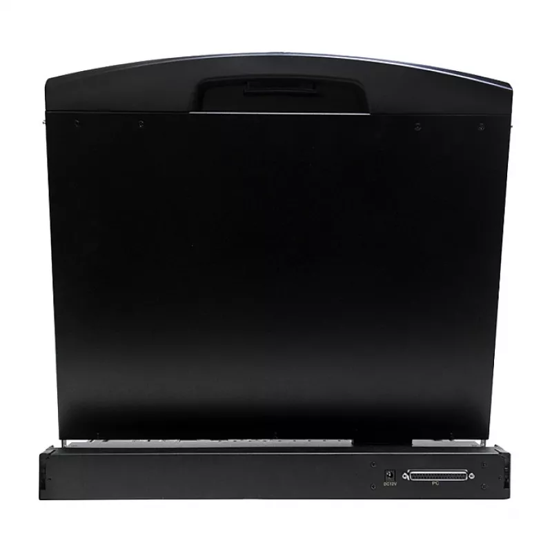 LOGILINK LC902GE KVM konzola s 19-palcovým LCD displejom, VGA, nemecká klávesnica