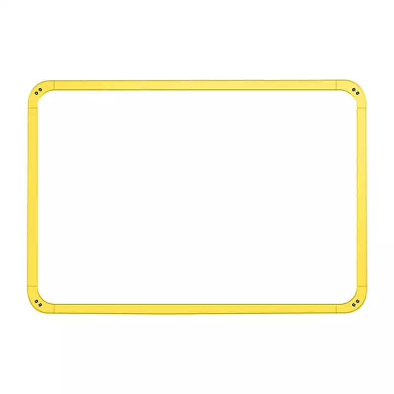 LogiLink LCD písacia tabuľka 19 cm, žltá – opakovane použiteľná viacfarebná kresliaca tabuľa s funkciou vymazania a uzamknutia