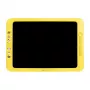 LogiLink LCD písacia tabuľka 19 cm, žltá – opakovane použiteľná viacfarebná kresliaca tabuľa s funkciou vymazania a uzamknutia
