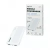 Logilink mobilná power banka, LiPo, 10000 mAh, USB-C in/out, biela