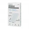Logilink mobilná power banka, LiPo, 10000 mAh, USB-C in/out, biela