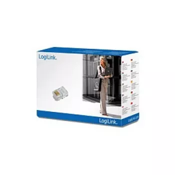 LogiLink Modulárny konektor pre plochý kábel, RJ12 6P6C (MP0019)
