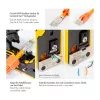 LogiLink modulárny konektor RJ45 Cat.6A STP Pass Through, balenie 10 ks