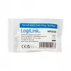 LogiLink modulárny konektor RJ45 Cat.6A, UTP, bez nástroja, biely