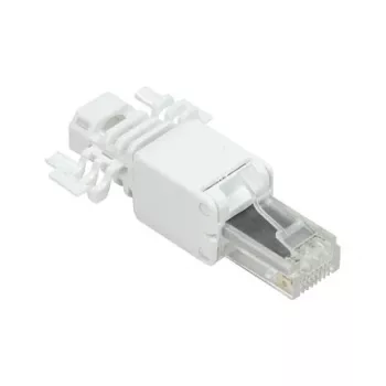 LogiLink modulárny konektor RJ45 Cat.6A, UTP, bez nástroja, biely