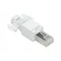 LogiLink modulárny konektor RJ45 Cat.6A, UTP, bez nástroja, biely