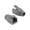LogiLink MP0035 RJ45 priechodky proti ťahu, sivé, balenie 50 ks