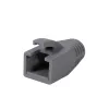 LogiLink MP0035 RJ45 priechodky proti ťahu, sivé, balenie 50 ks