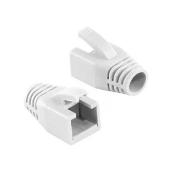 LOGILINK MP0035W RJ45 konektor káblová priechodka 8mm biela, 50 ks