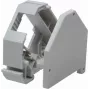 LogiLink MP0053 adaptér na DIN lištu pre 1x RJ45 Keystone modul, plast, biely