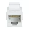 LogiLink NK4012W Cat.6 UTP Keystone spojka, 2x RJ45, biela