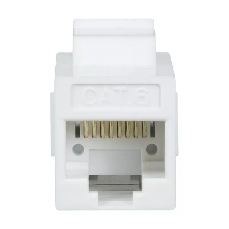 LogiLink NK4012W Cat.6 UTP Keystone spojka, 2x RJ45, biela