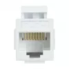 LogiLink NK4012W Cat.6 UTP Keystone spojka, 2x RJ45, biela