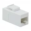 LogiLink NK4012W Cat.6 UTP Keystone spojka, 2x RJ45, biela