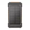 LogiLink PA0321 solárna power banka 6000 mAh s USB-C, IP65, čierna