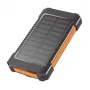 LogiLink PA0321 solárna power banka 6000 mAh s USB-C, IP65, čierna