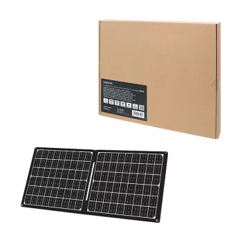 LOGILINK PA0341 skladací solárny panel - 30W, USB-C & USB-A & DC výstup, monokryštalický, IPX4 odolný proti striekajúcej vode