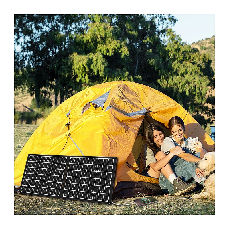 LogiLink PA0341 skladací solárny panel, 30 W, USB-C, USB-A, výstup DC5521, 2 moduly, účinnosť 21 %