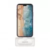 LogiLink PA0349W mobilná power banka, 5000 mAh, LiPo, integrovaný sklápací USB-C konektor a USB-C port, biela