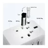 LOGILINK PA0357 USB-A/C cestovná nabíjačka, 70 W GaN, 4-portová, 2x USB-A (QC), 2x USB-C (PD), tenká, biela