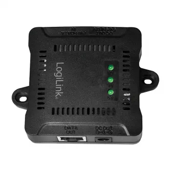 LogiLink POE005 PoE splitter, 1-port Gigabit, 24W max, 5/9/12V DC výstup